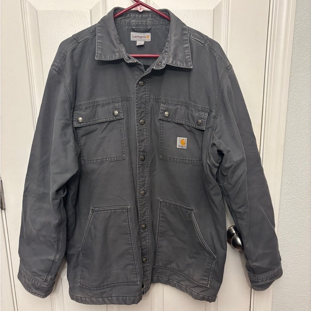 Carhartt men’s grey jacket size L